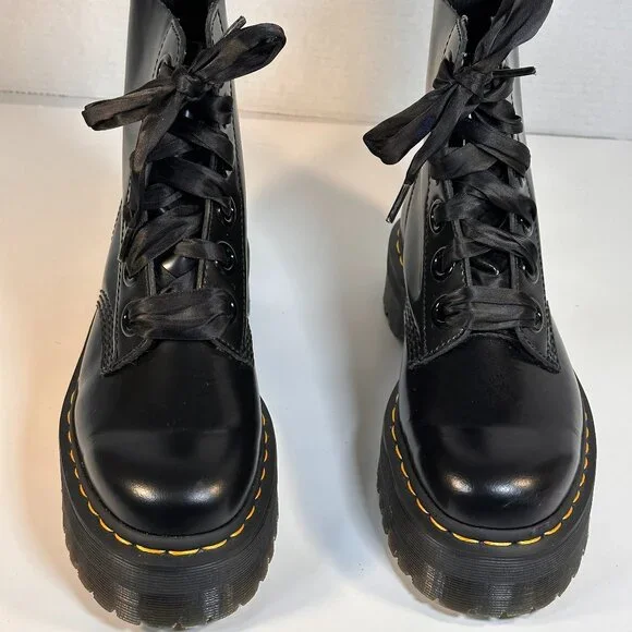 Dr.Martens Combat Boots L-8 - Picture 14 of 16